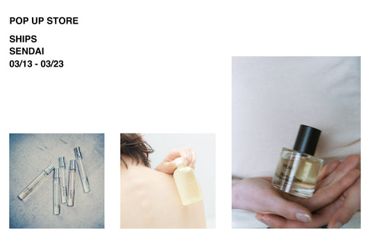 POPUP STORE|3/13-23 at SHIPS 仙台
