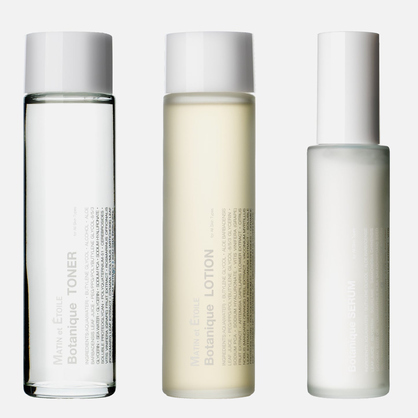 SET 3|Botanique TONER & LOTION & SERUM